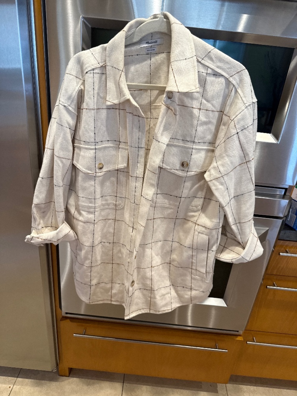 Madewell oversized shacket